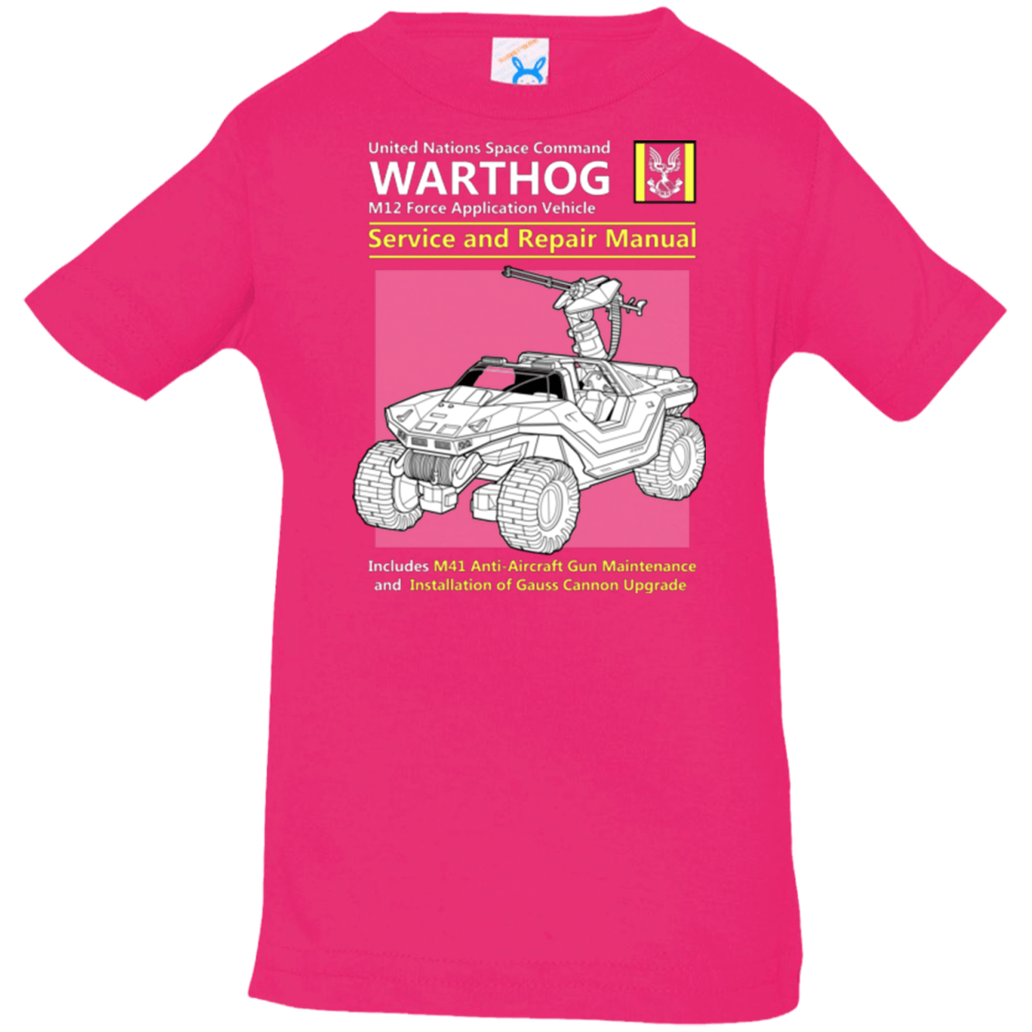 T-Shirts Hot Pink / 6 Months WARTHOG SERVICE AND REPAIR MANUAL Infant Premium T-Shirt