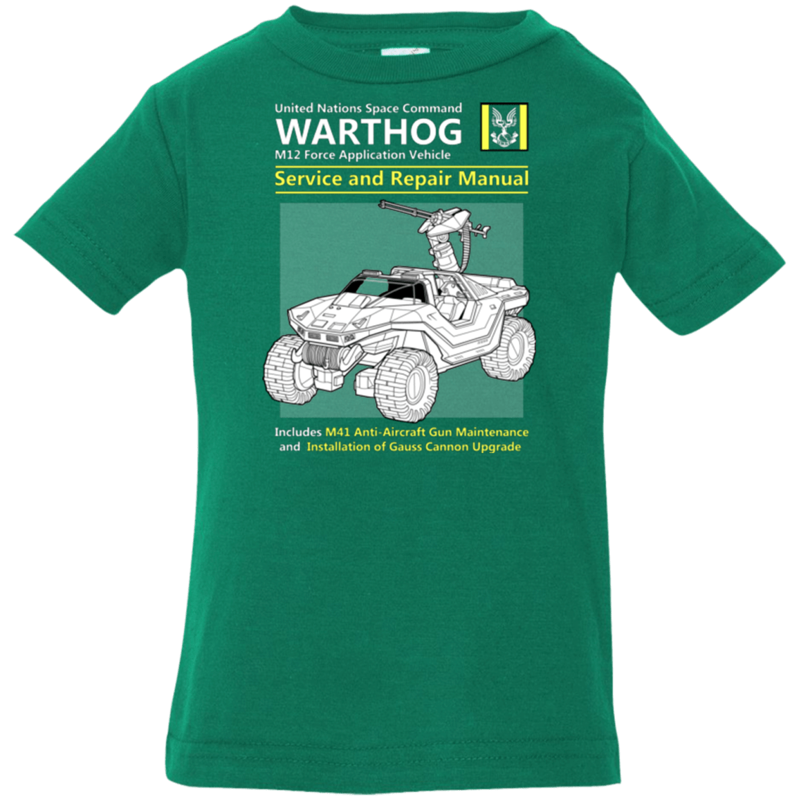 T-Shirts Kelly / 6 Months WARTHOG SERVICE AND REPAIR MANUAL Infant Premium T-Shirt
