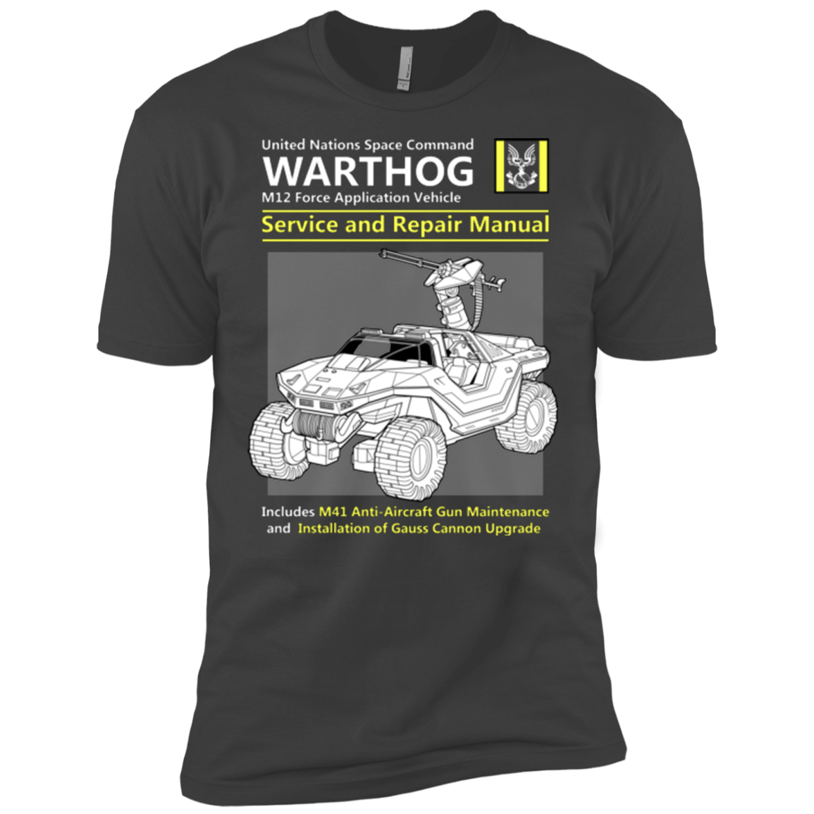 T-Shirts Heavy Metal / X-Small WARTHOG SERVICE AND REPAIR MANUAL Men's Premium T-Shirt