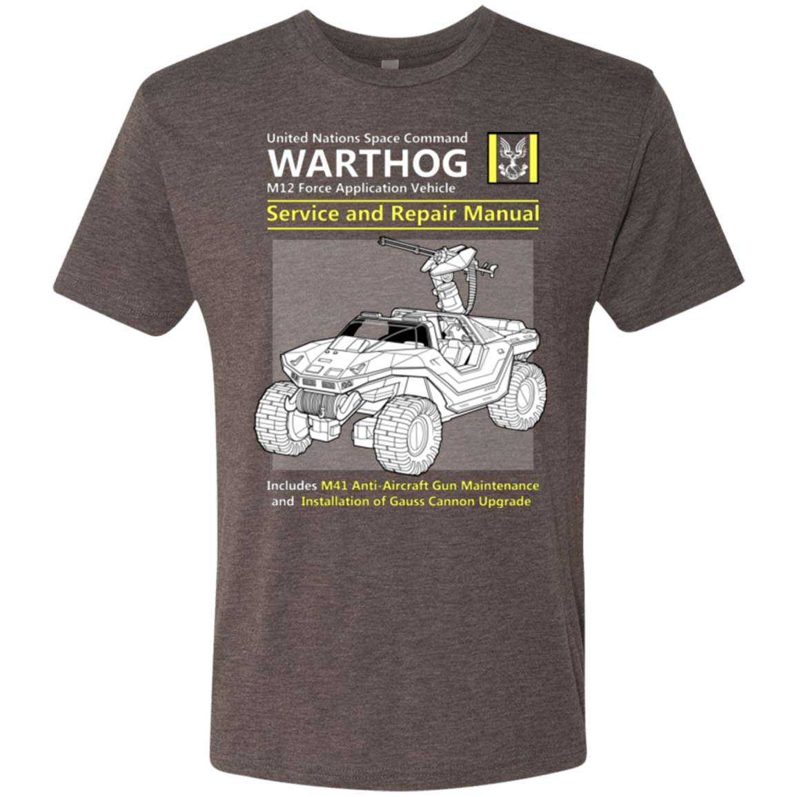 T-Shirts Macchiato / Small WARTHOG SERVICE AND REPAIR MANUAL Men's Triblend T-Shirt