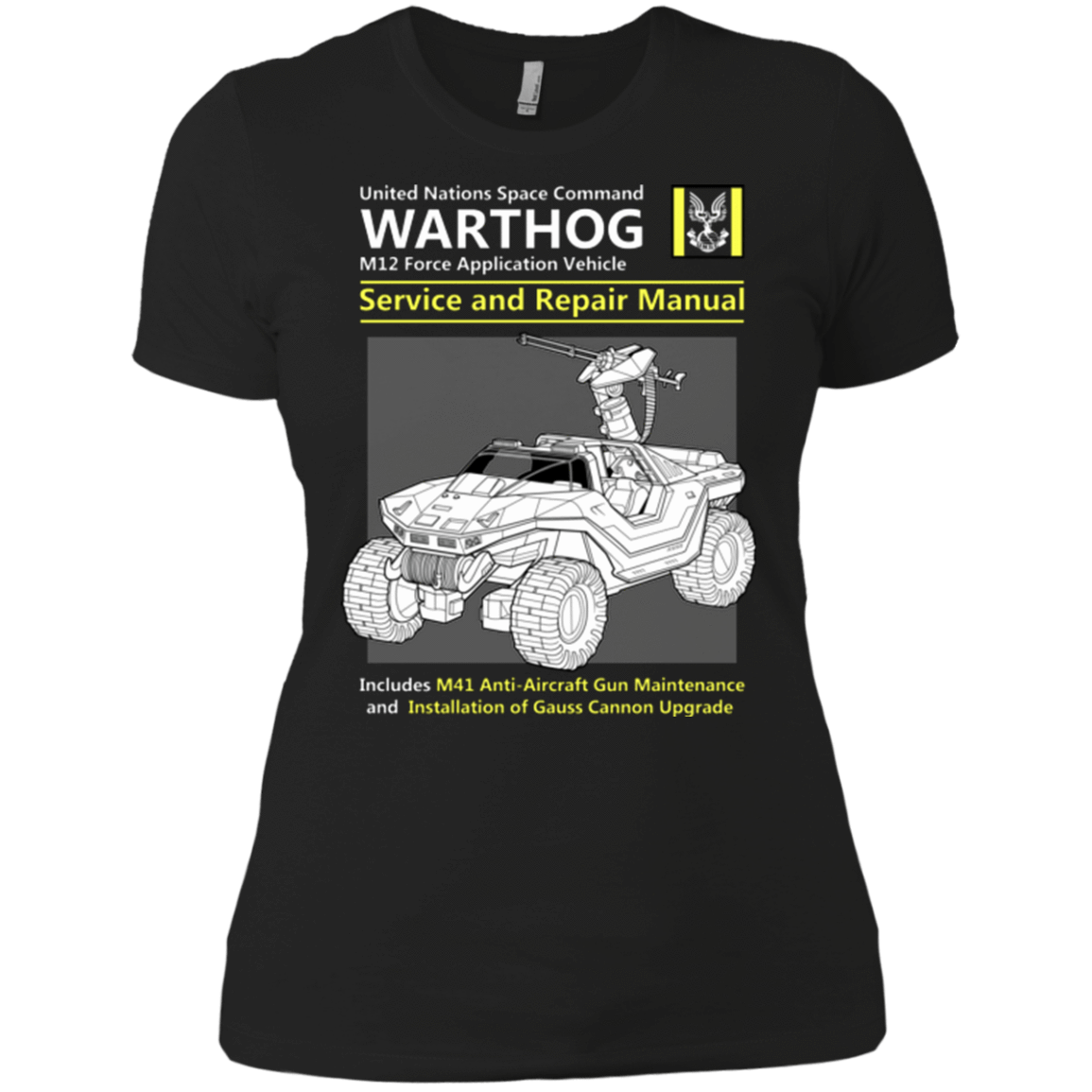 T-Shirts Black / X-Small WARTHOG SERVICE AND REPAIR MANUAL Women's Premium T-Shirt