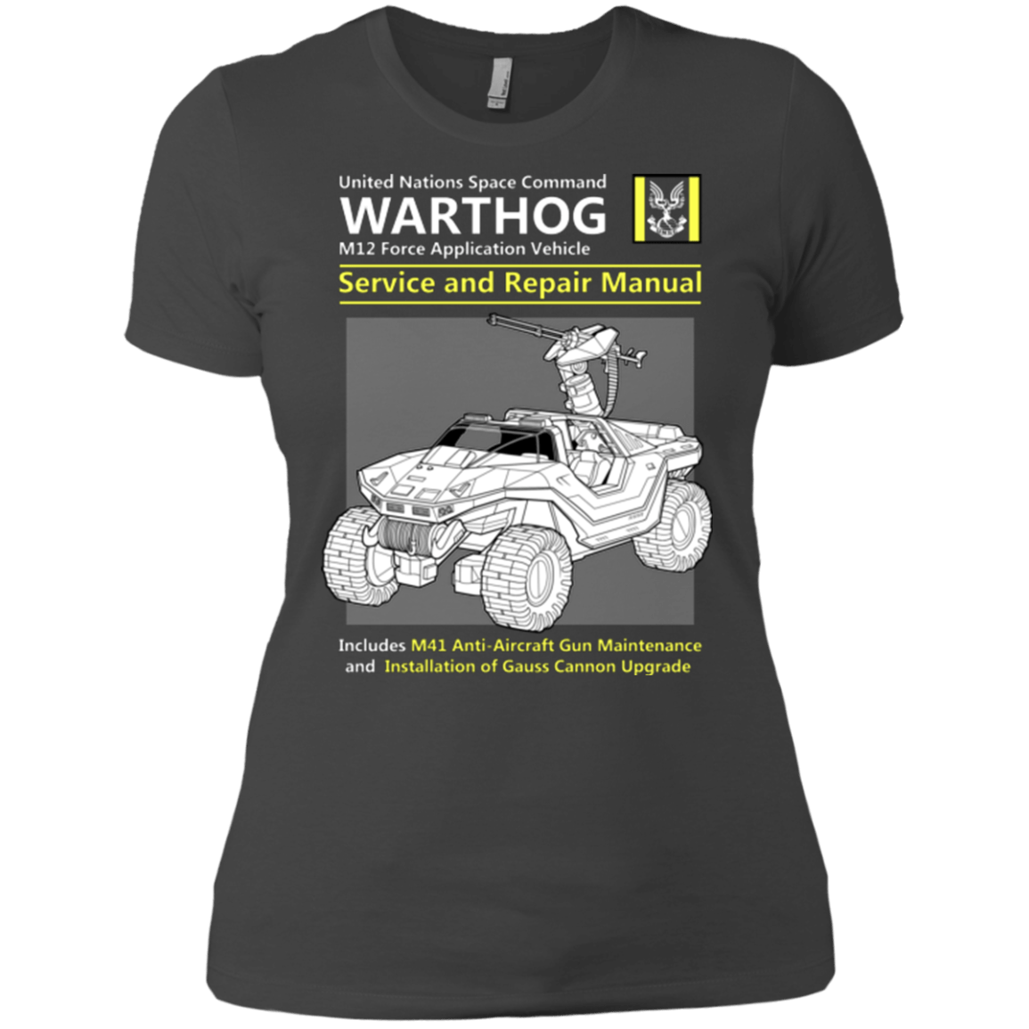 T-Shirts Heavy Metal / X-Small WARTHOG SERVICE AND REPAIR MANUAL Women's Premium T-Shirt