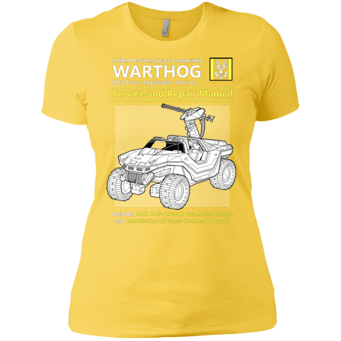 T-Shirts Vibrant Yellow / X-Small WARTHOG SERVICE AND REPAIR MANUAL Women's Premium T-Shirt