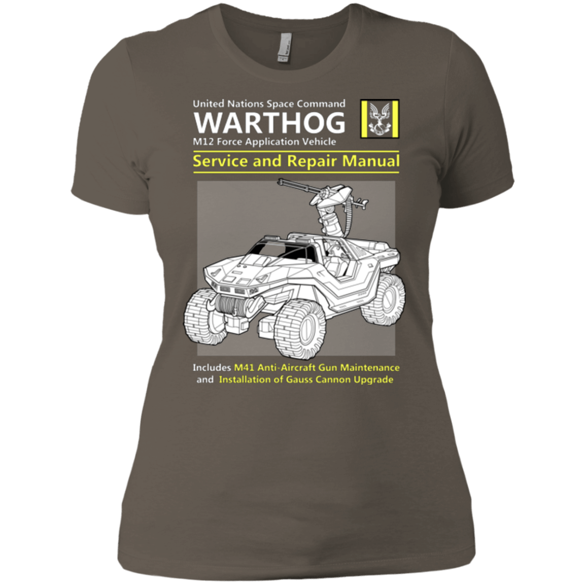 T-Shirts Warm Grey / X-Small WARTHOG SERVICE AND REPAIR MANUAL Women's Premium T-Shirt