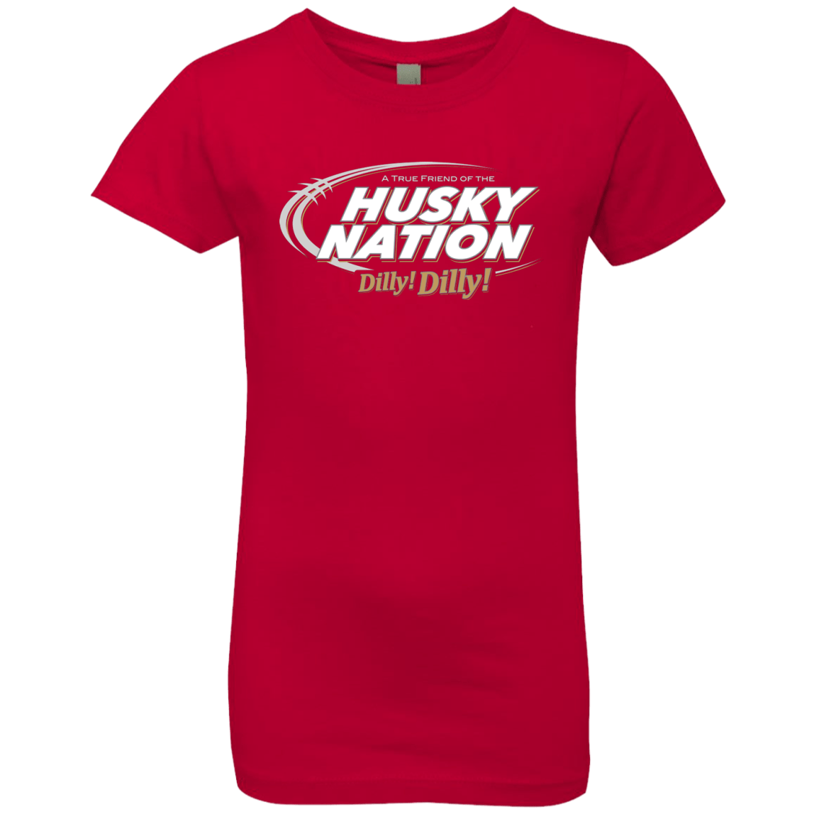 T-Shirts Red / YXS Washington Dilly Dilly Girls Premium T-Shirt