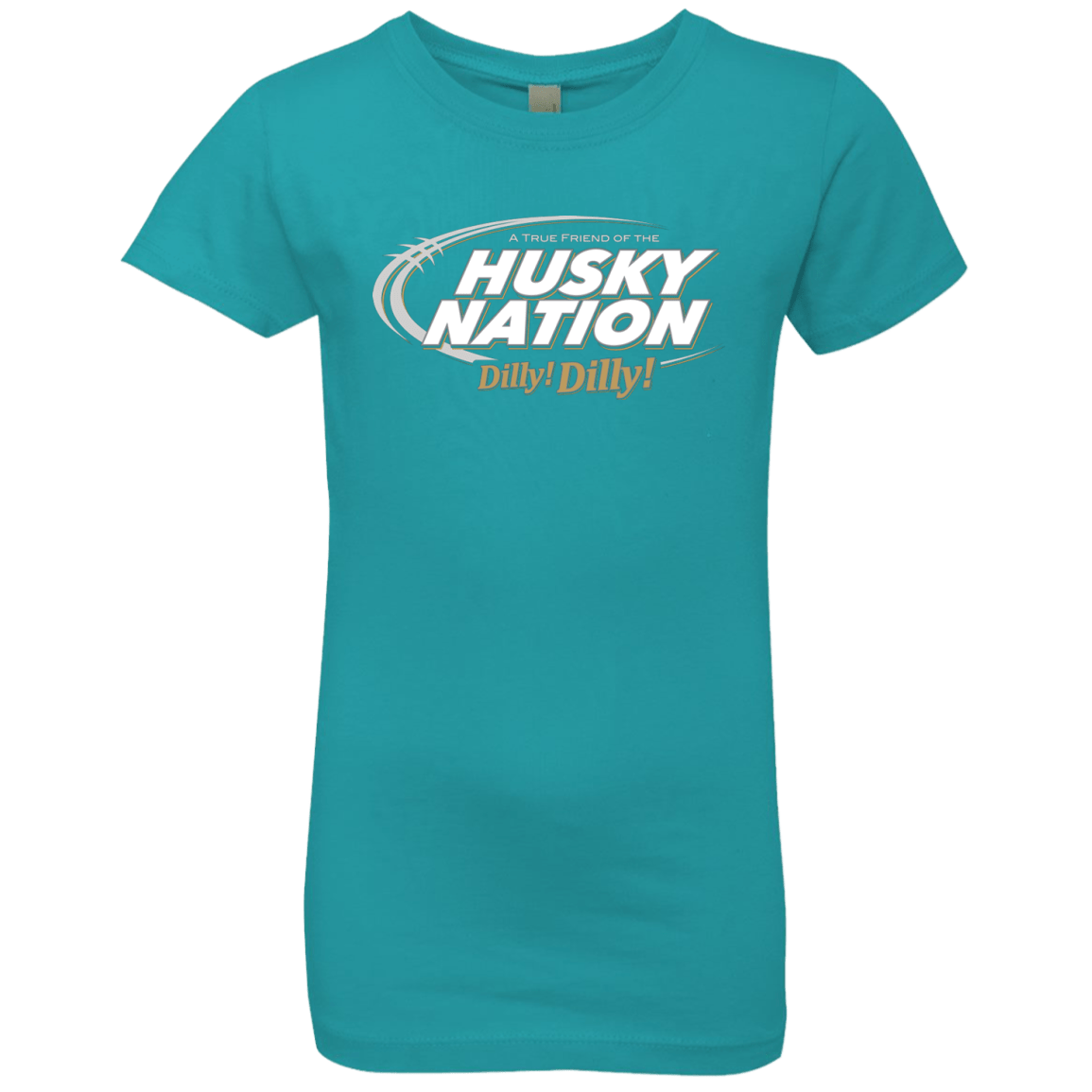 T-Shirts Tahiti Blue / YXS Washington Dilly Dilly Girls Premium T-Shirt