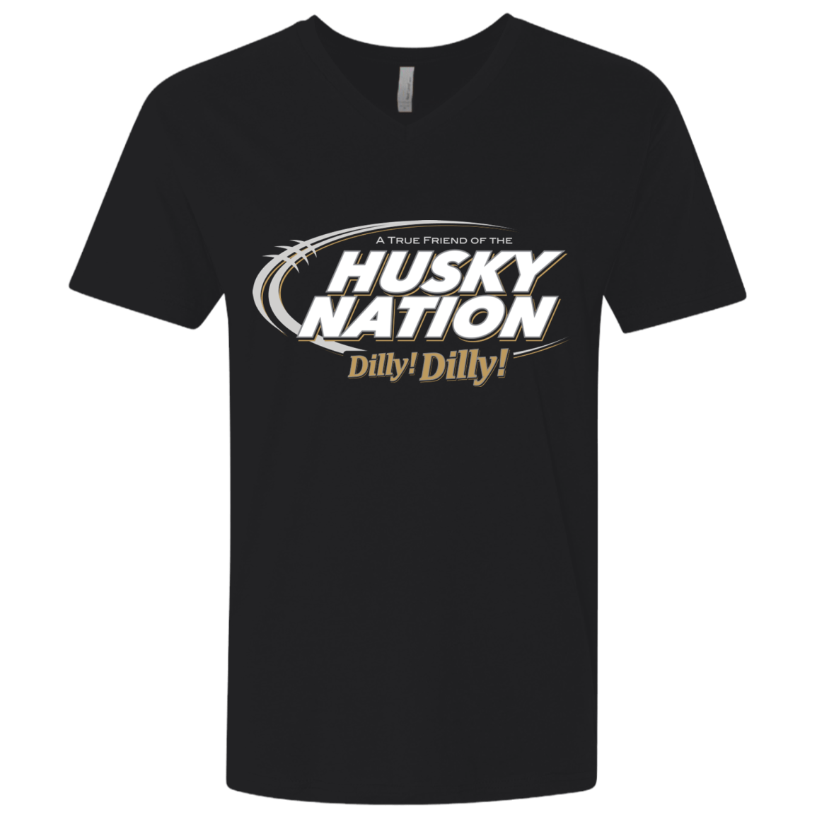 T-Shirts Black / X-Small Washington Dilly Dilly Men's Premium V-Neck