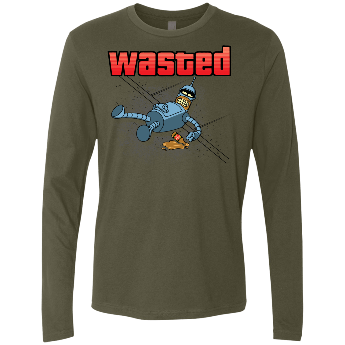 Wasted Men's Premium Long Sleeve
