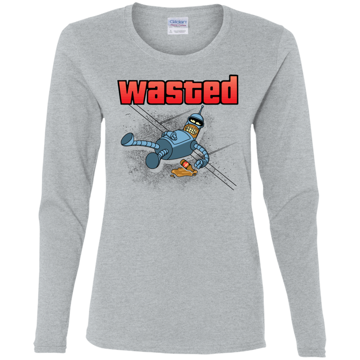 T-Shirts Sport Grey / S Wasted Women's Long Sleeve T-Shirt