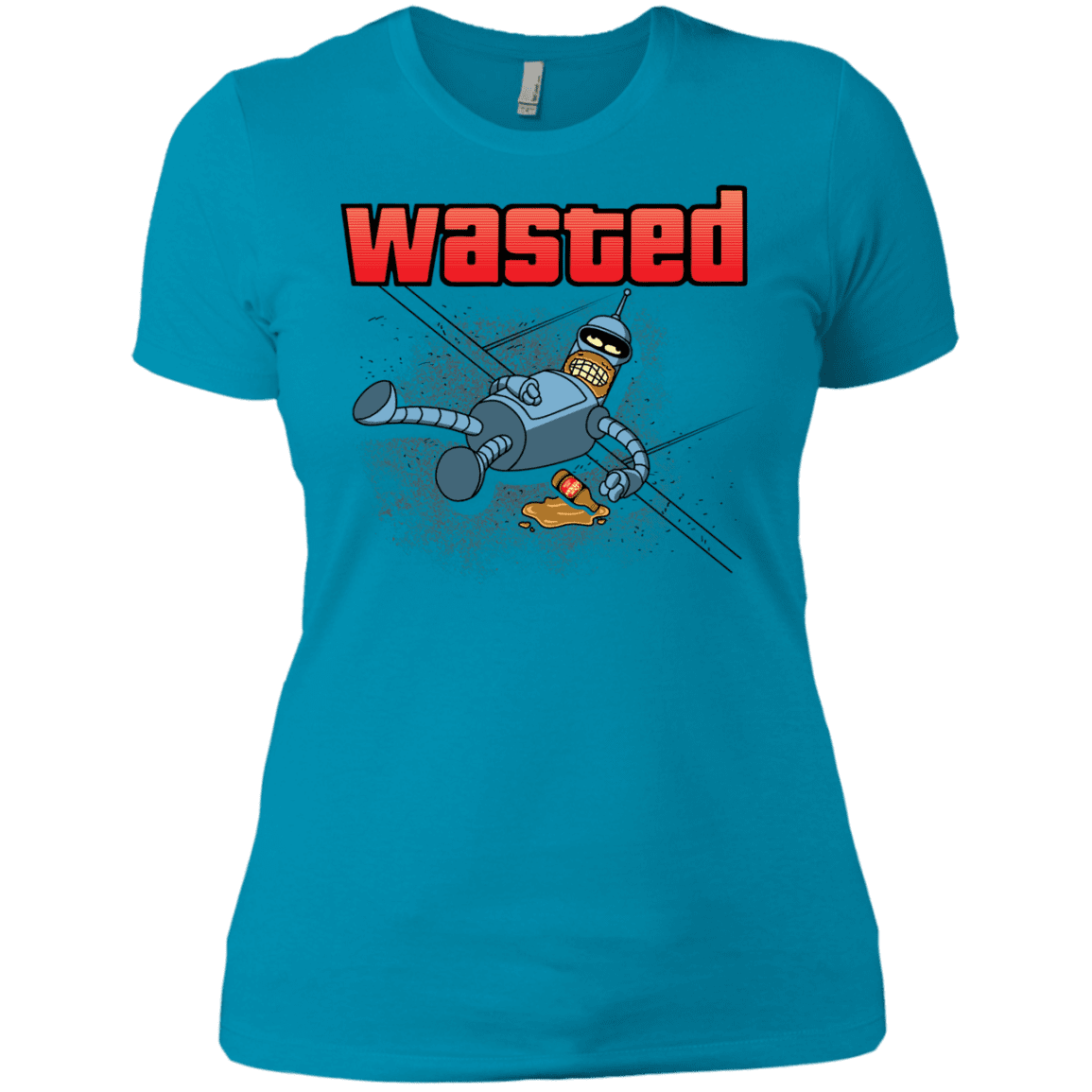 T-Shirts Turquoise / X-Small Wasted Women's Premium T-Shirt