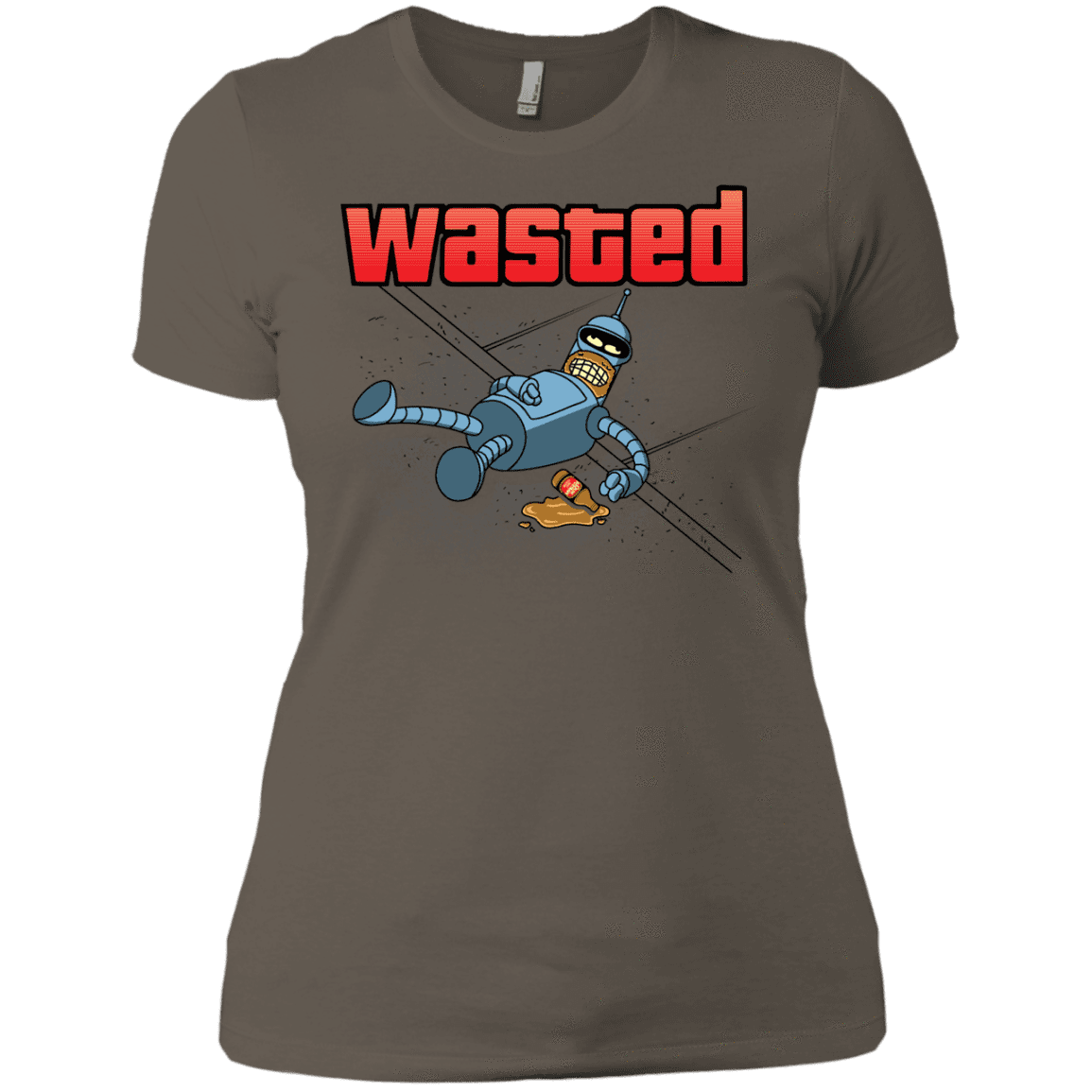 T-Shirts Warm Grey / X-Small Wasted Women's Premium T-Shirt