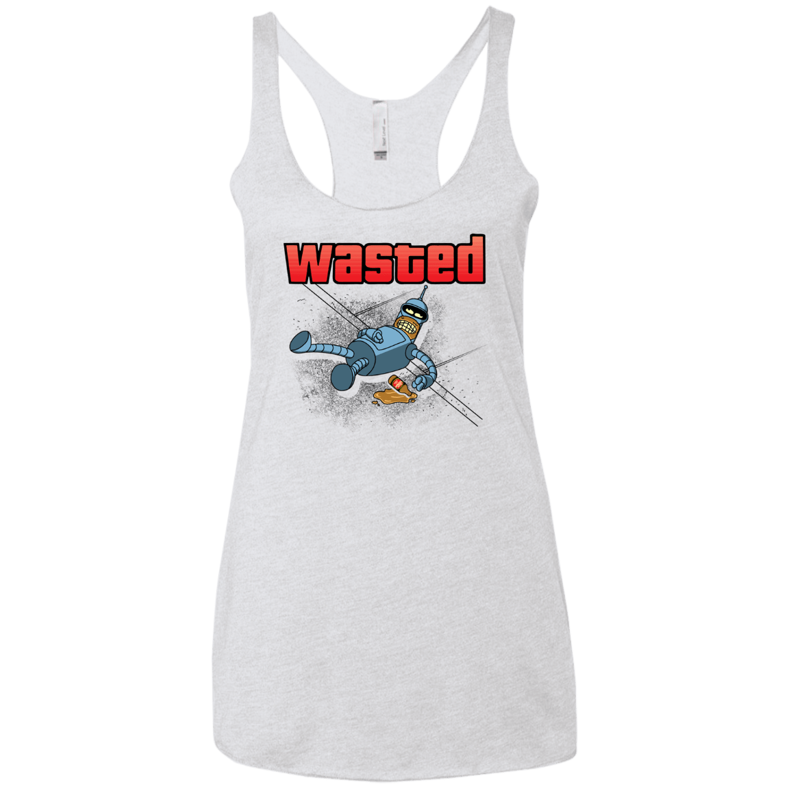 Wasted Women's Triblend Racerback Tank