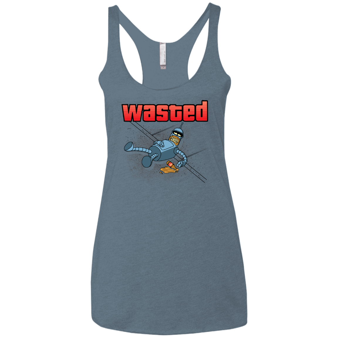 Wasted Women's Triblend Racerback Tank