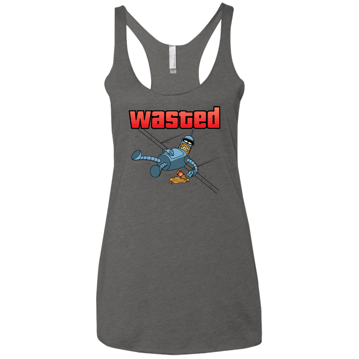 Wasted Women's Triblend Racerback Tank
