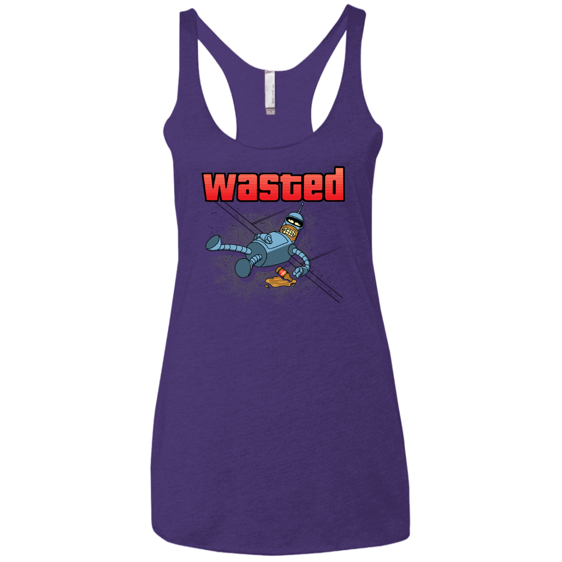 Wasted Women's Triblend Racerback Tank
