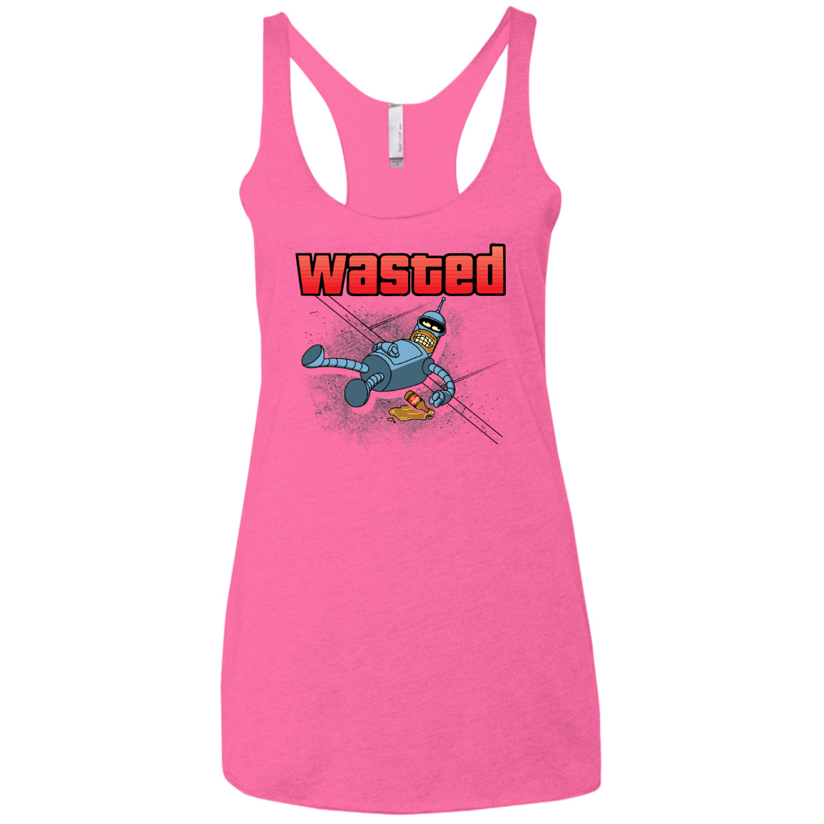 Wasted Women's Triblend Racerback Tank