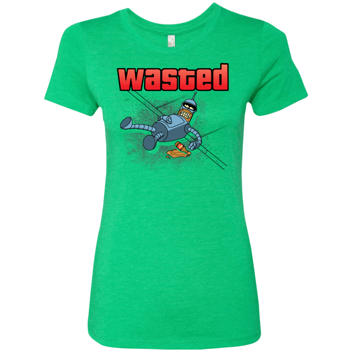 T-Shirts Envy / S Wasted Women's Triblend T-Shirt