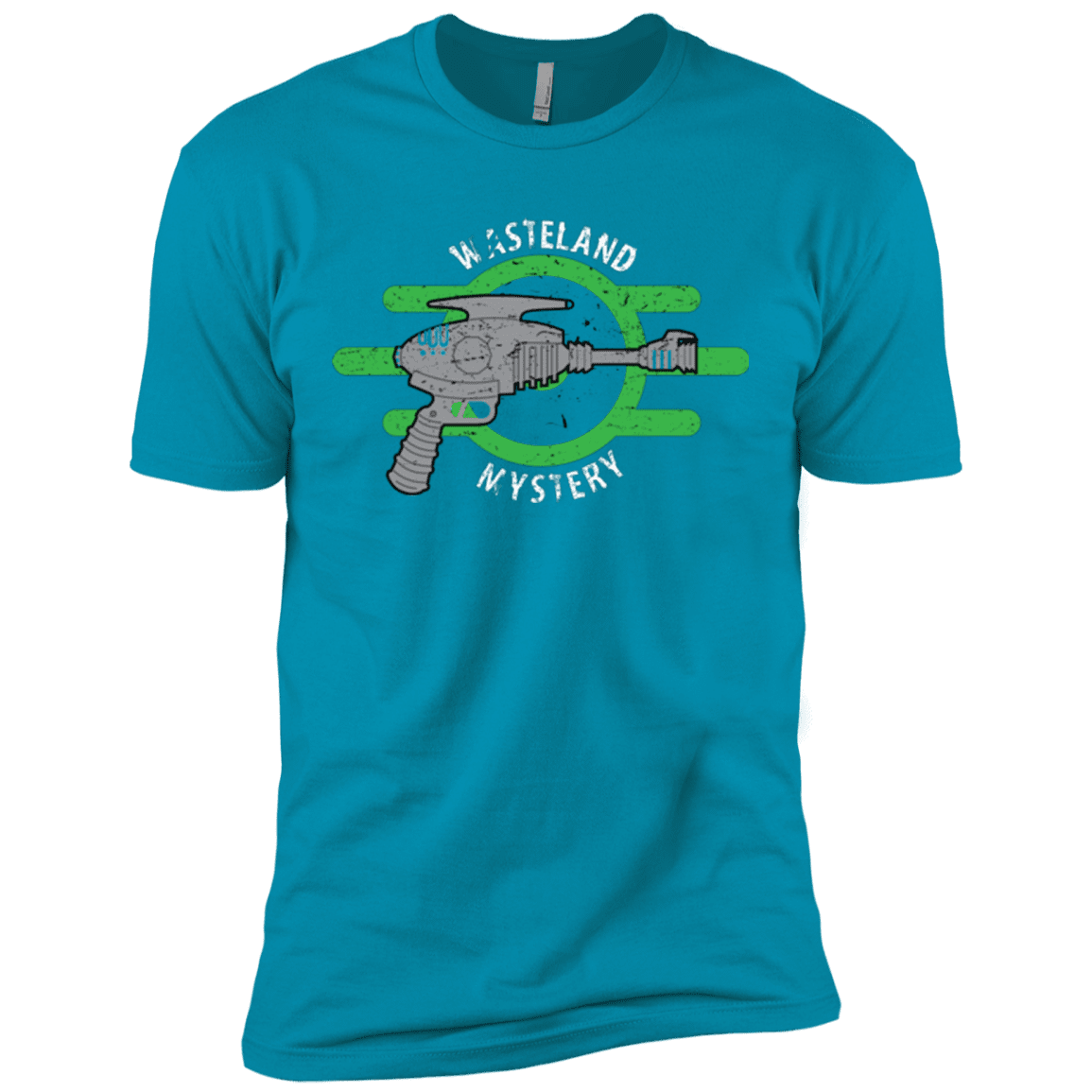T-Shirts Turquoise / X-Small Wasteland Mystery Men's Premium T-Shirt
