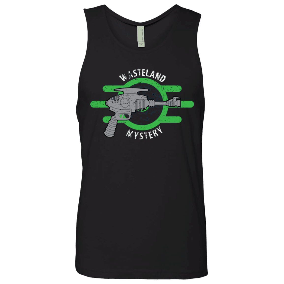 T-Shirts Black / Small Wasteland Mystery Men's Premium Tank Top