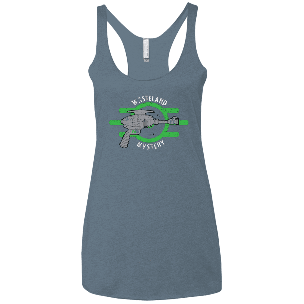 T-Shirts Indigo / X-Small Wasteland Mystery Women's Triblend Racerback Tank