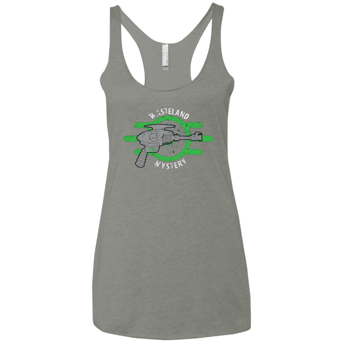 T-Shirts Venetian Grey / X-Small Wasteland Mystery Women's Triblend Racerback Tank