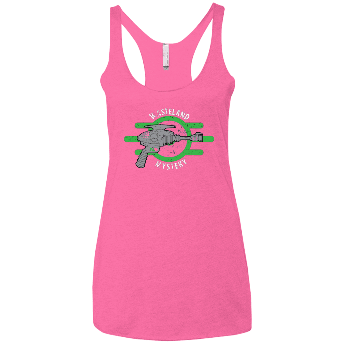 T-Shirts Vintage Pink / X-Small Wasteland Mystery Women's Triblend Racerback Tank