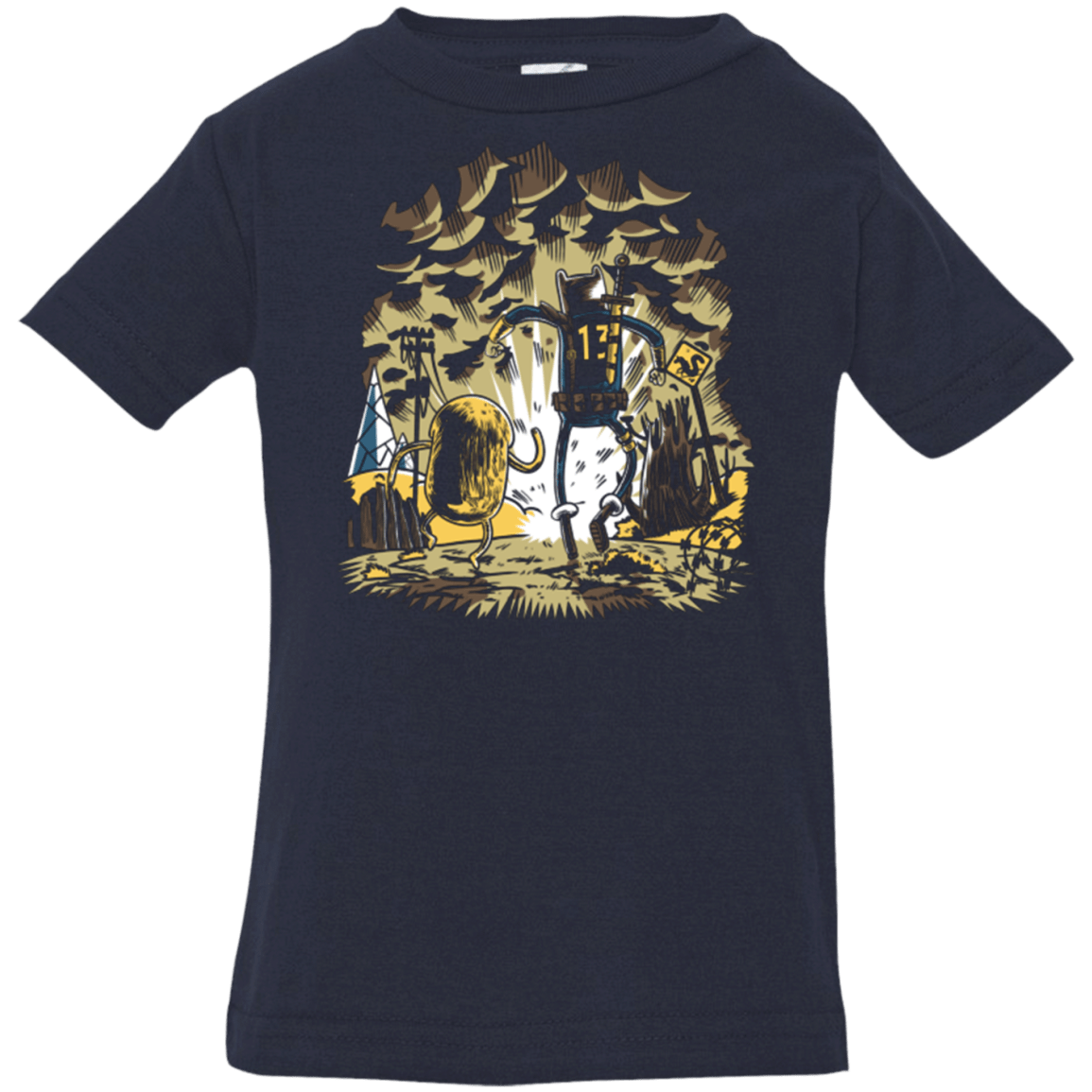 T-Shirts Navy / 6 Months wasteland time Infant Premium T-Shirt