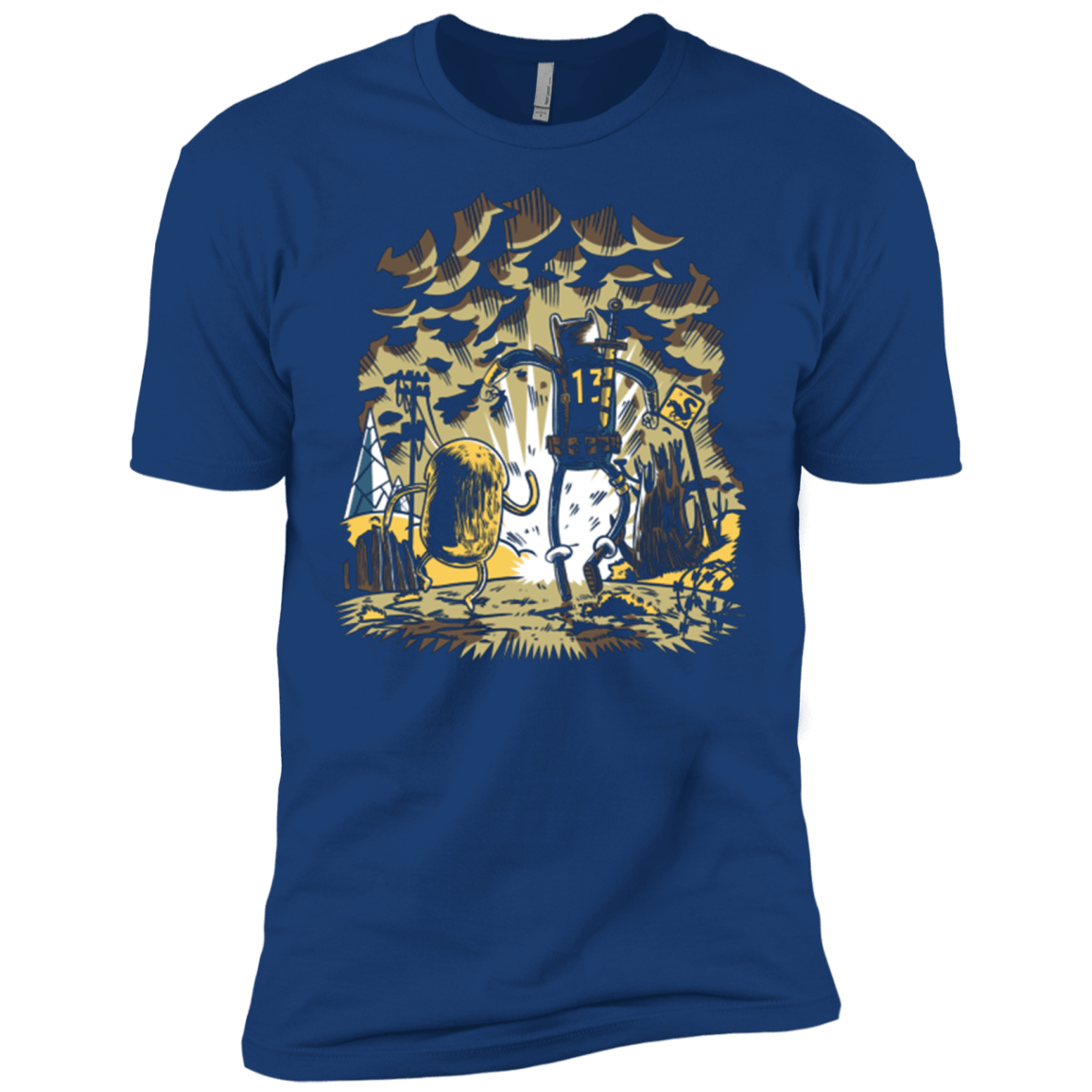 T-Shirts Royal / X-Small wasteland time Men's Premium T-Shirt