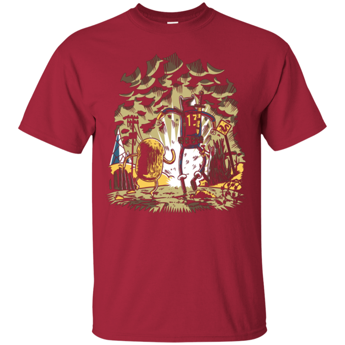 T-Shirts Cardinal / Small wasteland time T-Shirt