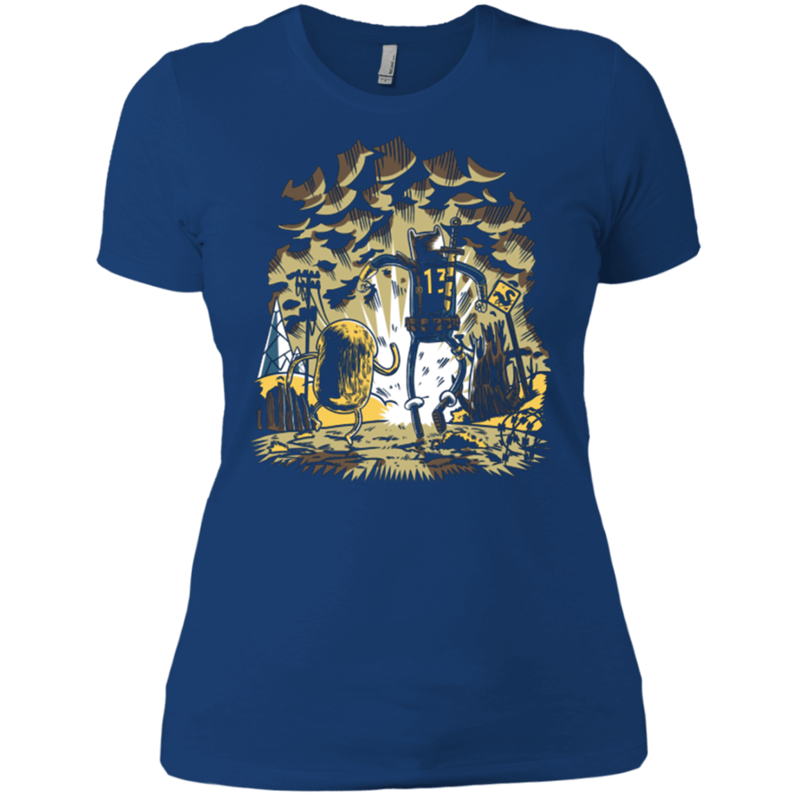 T-Shirts Royal / X-Small wasteland time Women's Premium T-Shirt