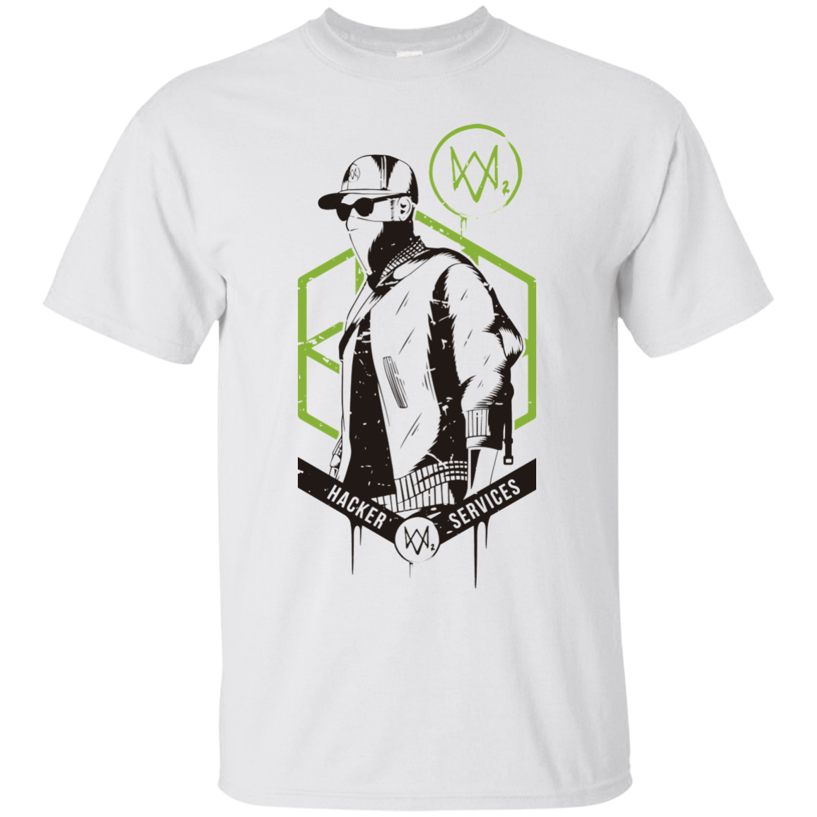 T-Shirts White / Small Watch Dogs 2 Hacker Services T-Shirt