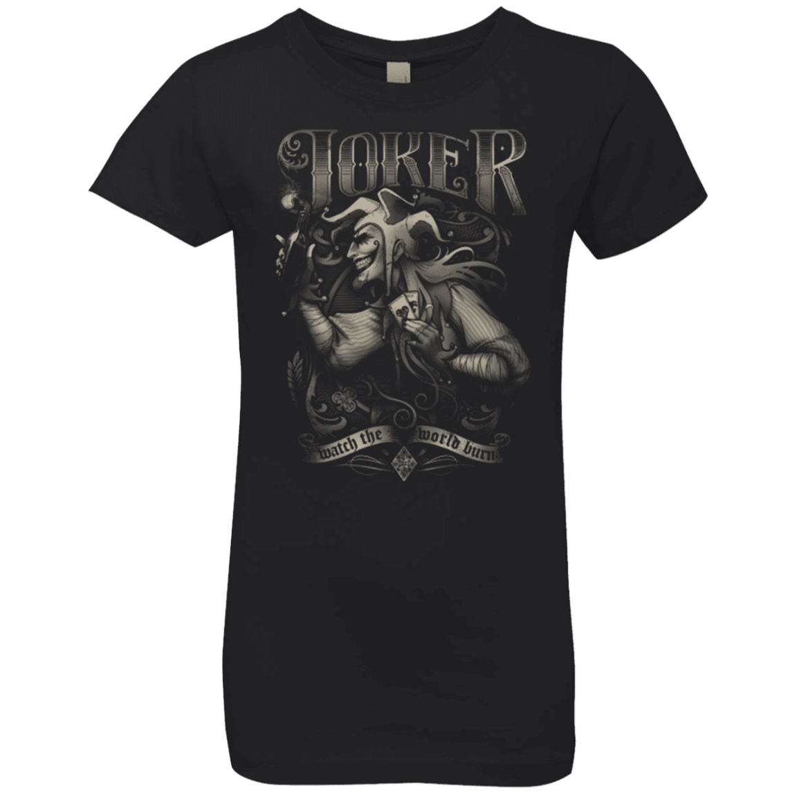 T-Shirts Black / YXS Watch the world burn Girls Premium T-Shirt