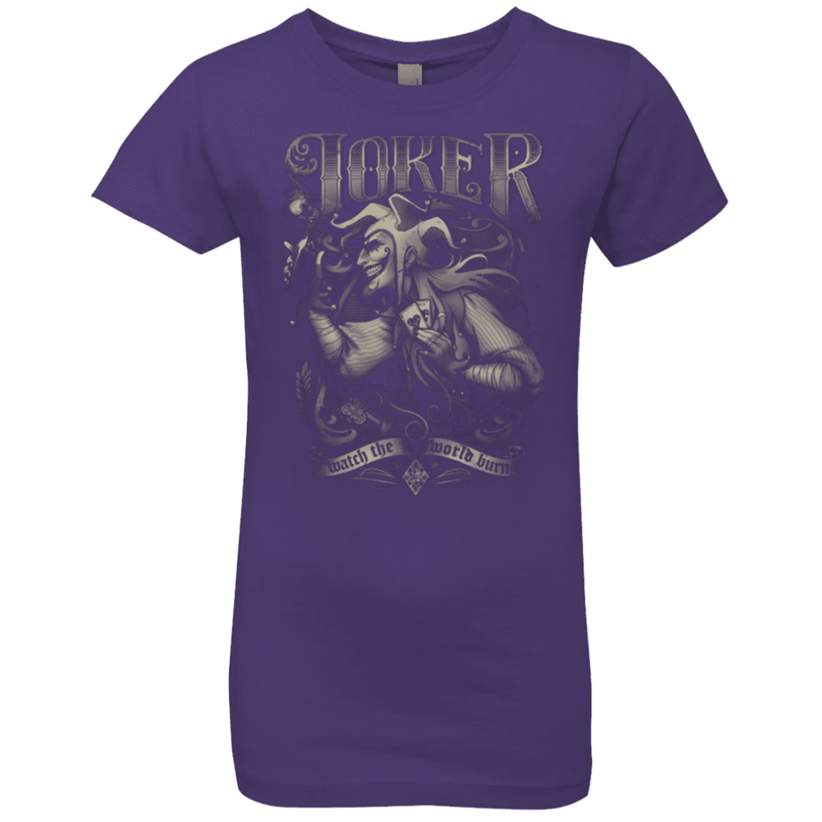 T-Shirts Purple Rush / YXS Watch the world burn Girls Premium T-Shirt