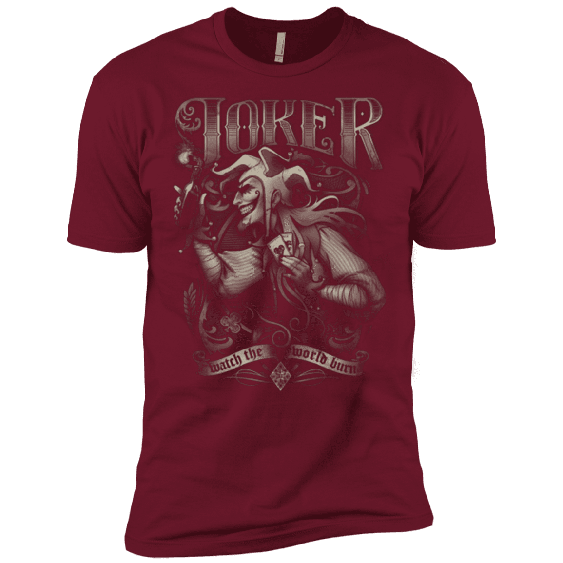 T-Shirts Cardinal / X-Small Watch the world burn Men's Premium T-Shirt