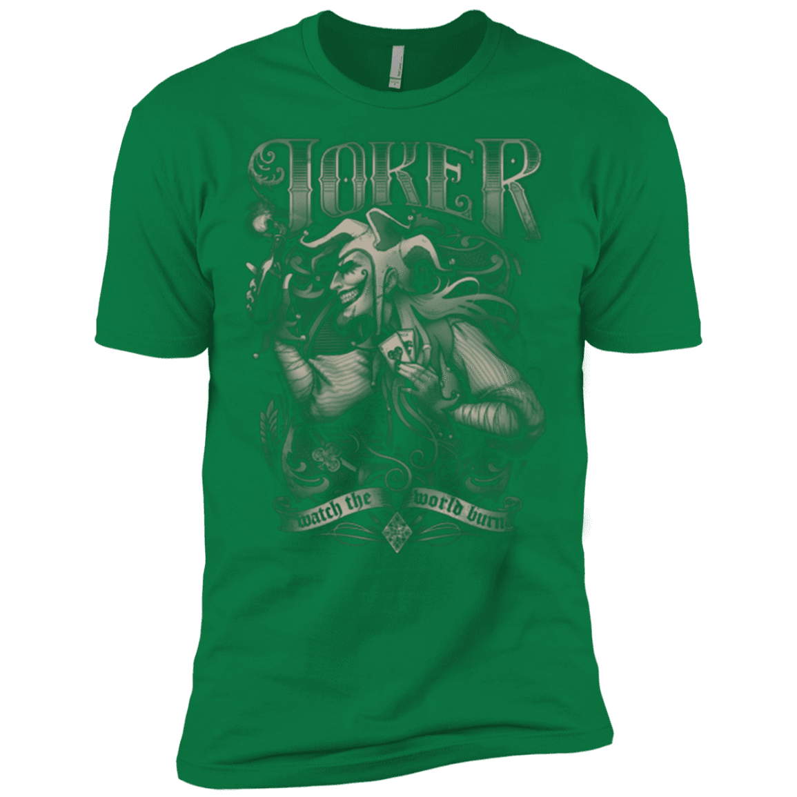 T-Shirts Kelly Green / X-Small Watch the world burn Men's Premium T-Shirt