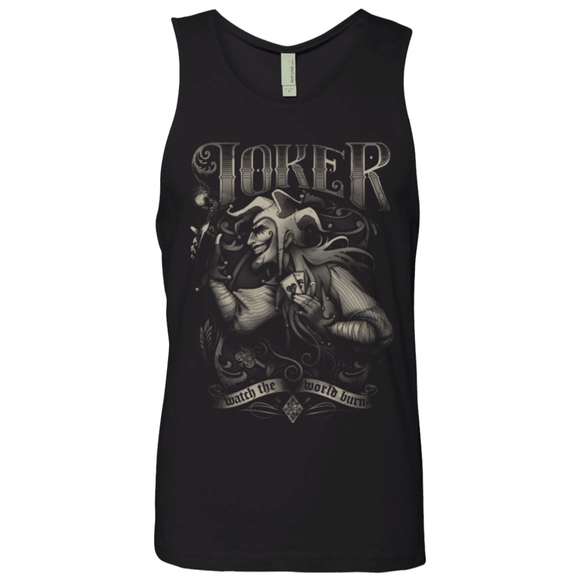 T-Shirts Black / Small Watch the world burn Men's Premium Tank Top