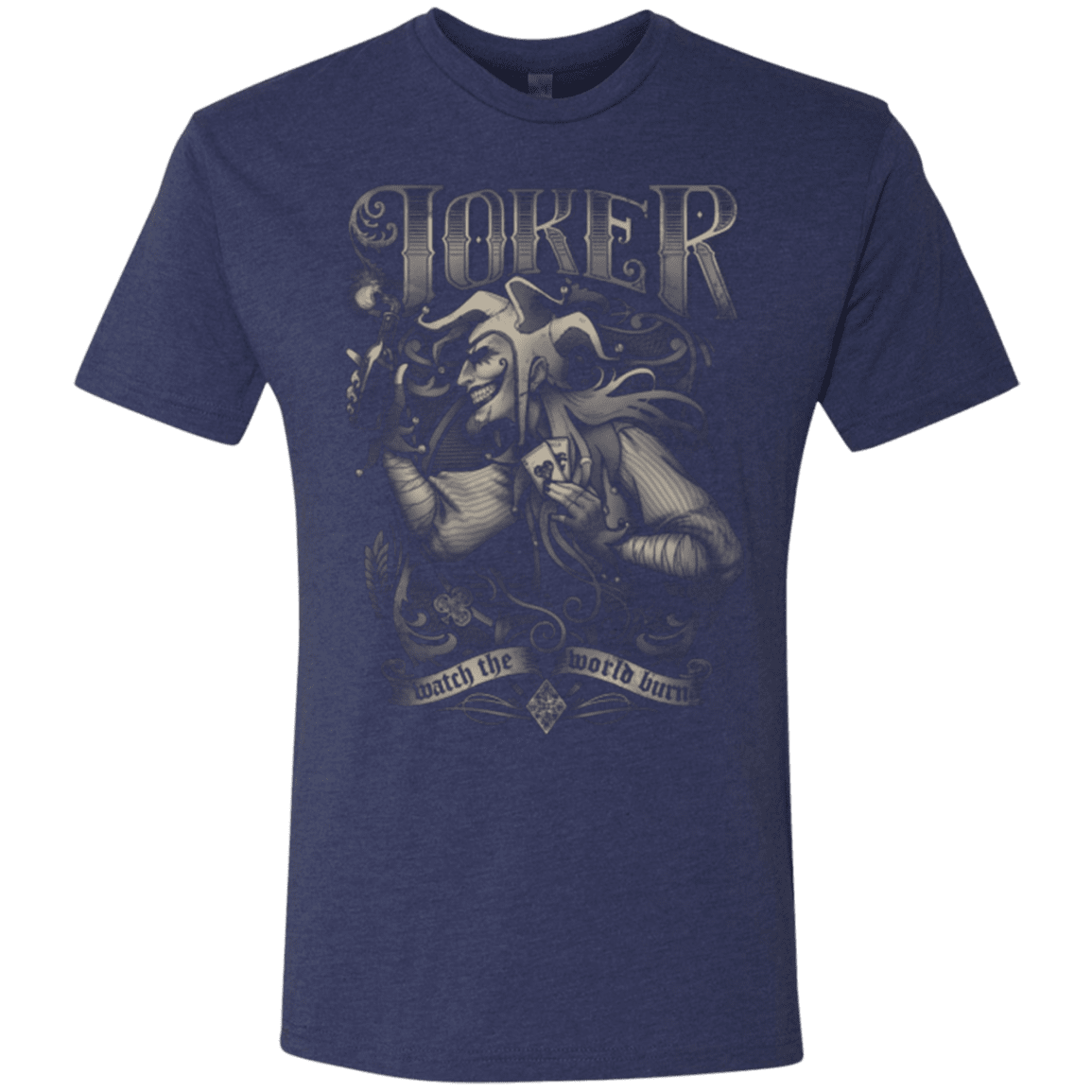 T-Shirts Vintage Navy / Small Watch the world burn Men's Triblend T-Shirt