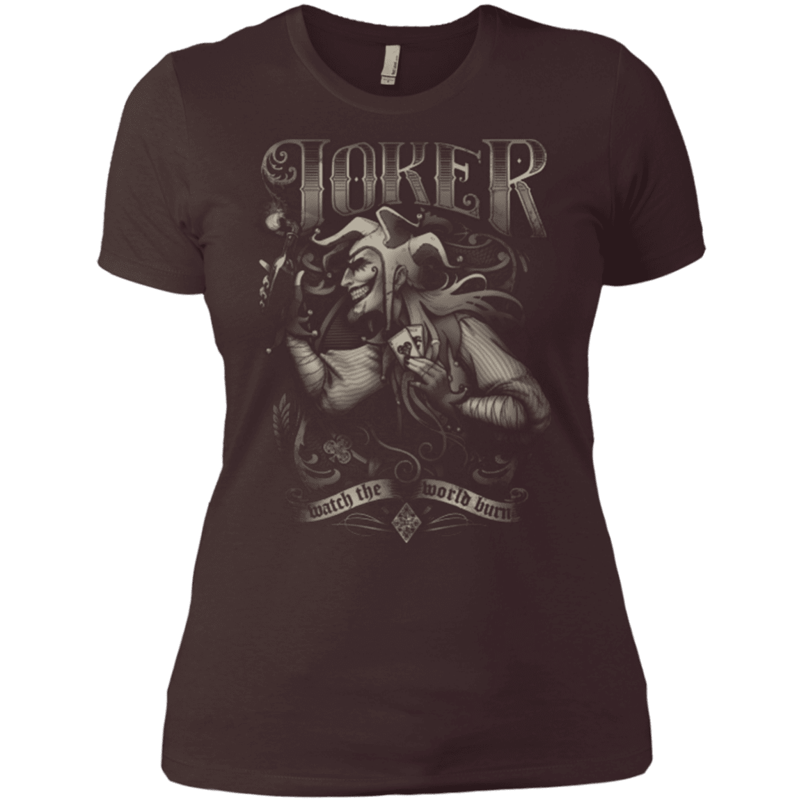 T-Shirts Dark Chocolate / X-Small Watch the world burn Women's Premium T-Shirt