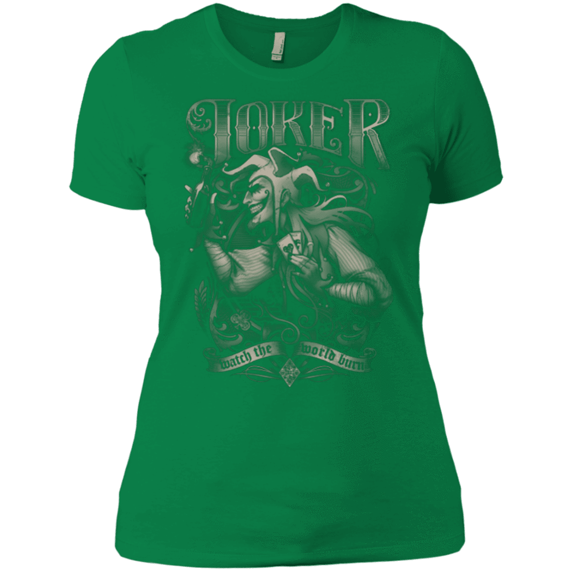 T-Shirts Kelly Green / X-Small Watch the world burn Women's Premium T-Shirt