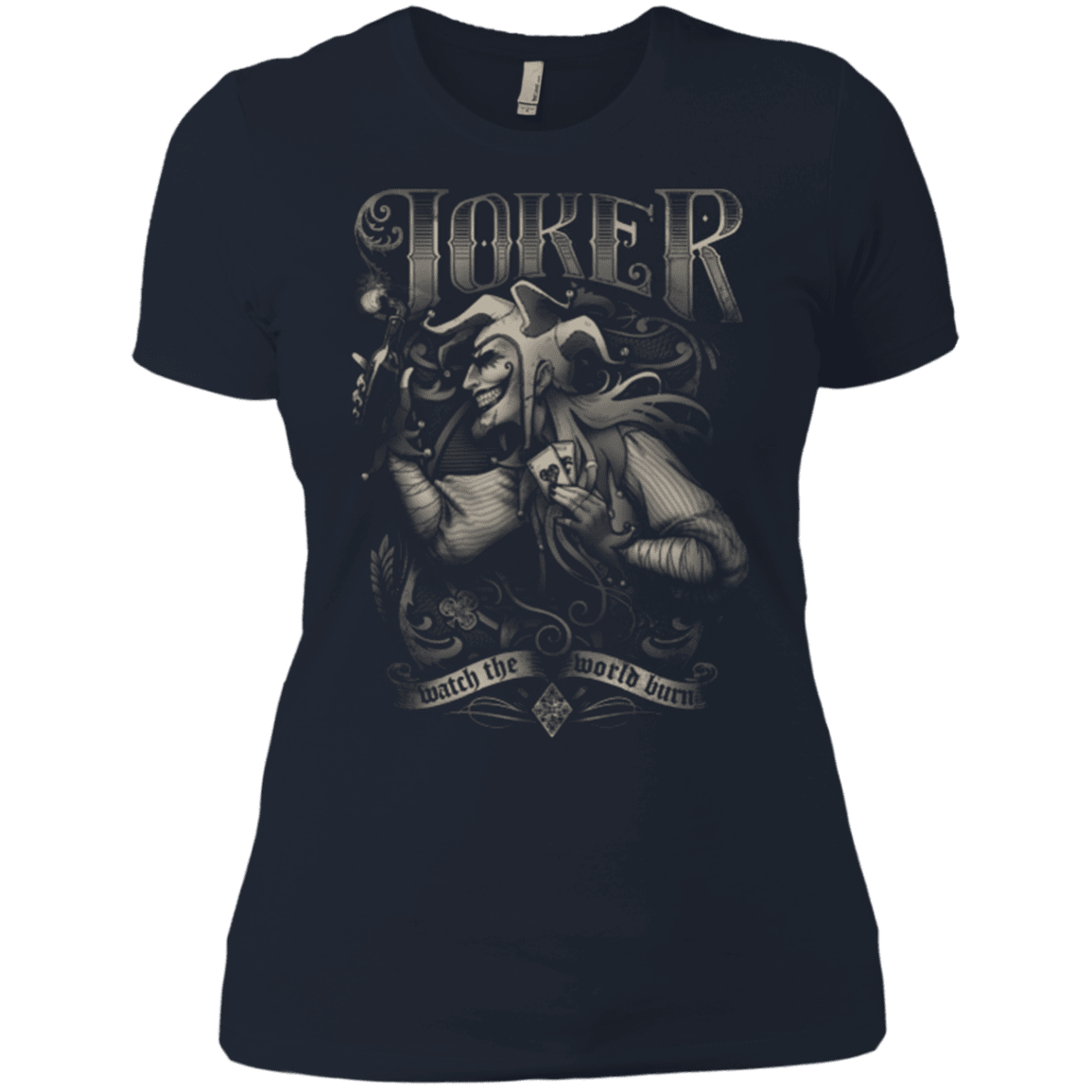 T-Shirts Midnight Navy / X-Small Watch the world burn Women's Premium T-Shirt