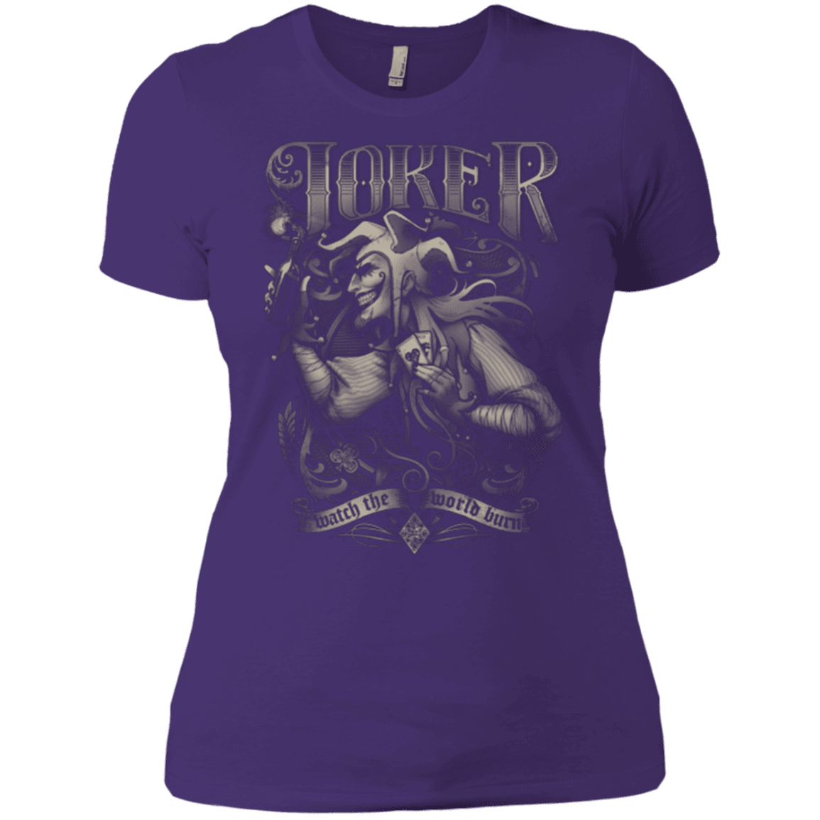 T-Shirts Purple / X-Small Watch the world burn Women's Premium T-Shirt