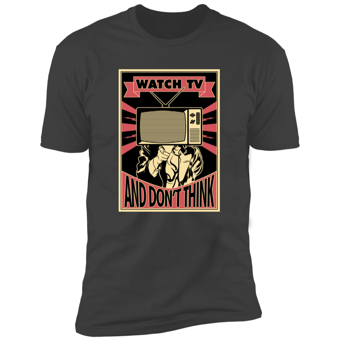 T-Shirts Heavy Metal / S WATCH TV Men's Premium T-Shirt