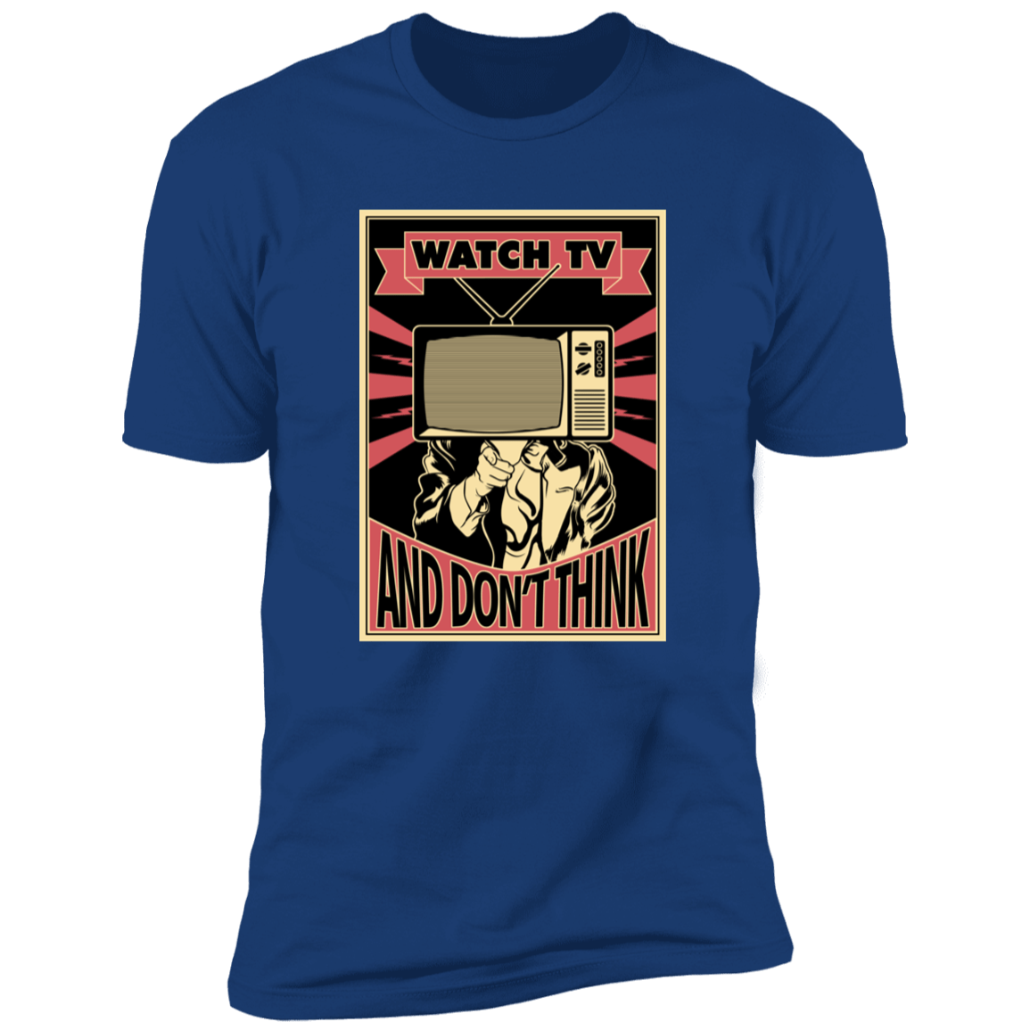 T-Shirts Royal / S WATCH TV Men's Premium T-Shirt