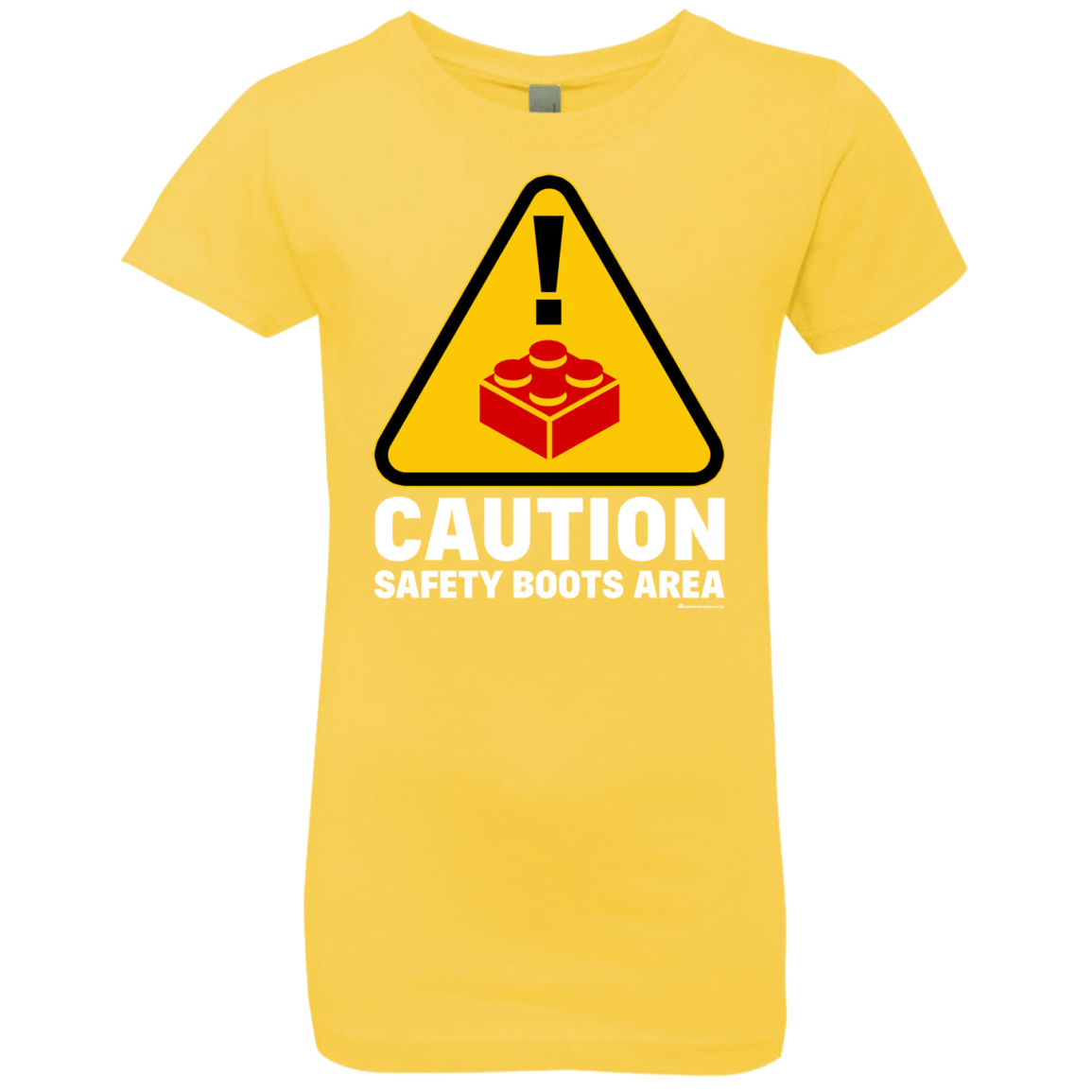 T-Shirts Vibrant Yellow / YXS Watch Your Step Girls Premium T-Shirt