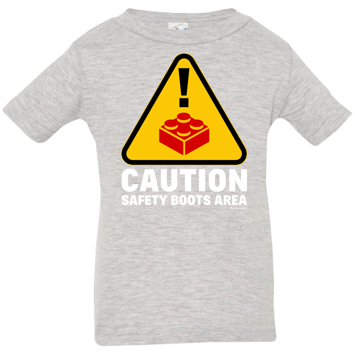 T-Shirts Heather Grey / 6 Months Watch Your Step Infant Premium T-Shirt