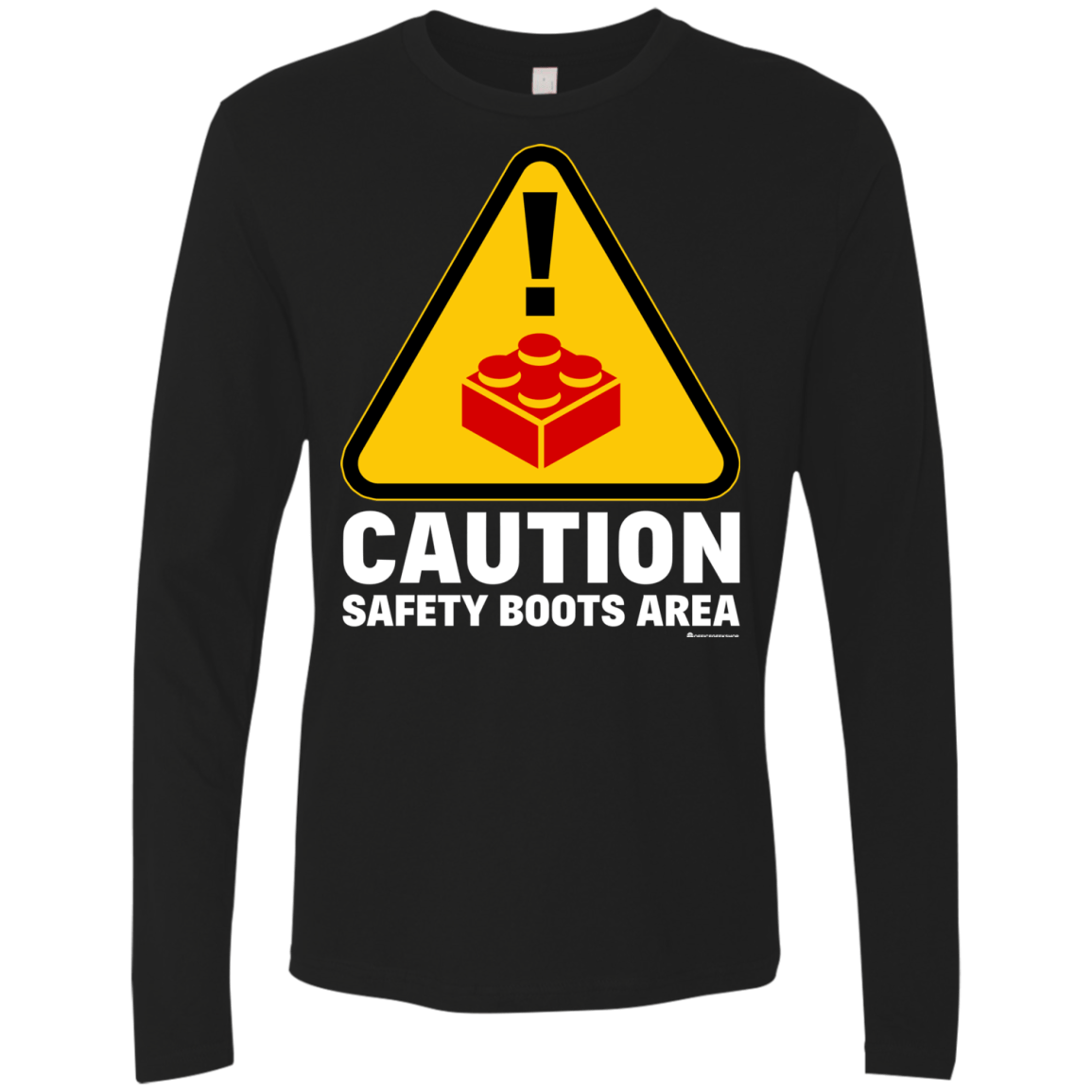 T-Shirts Black / Small Watch Your Step Men's Premium Long Sleeve