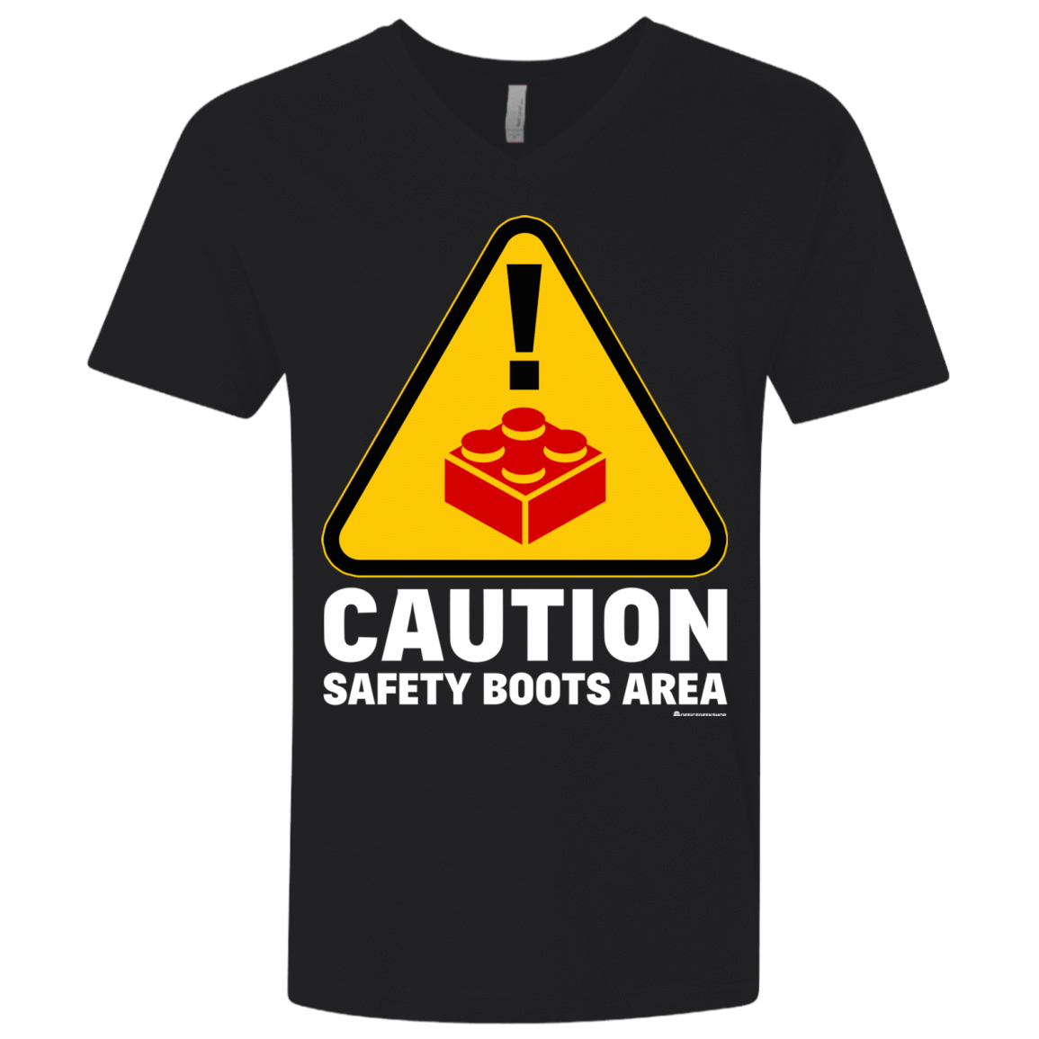 T-Shirts Black / X-Small Watch Your Step Men's Premium V-Neck