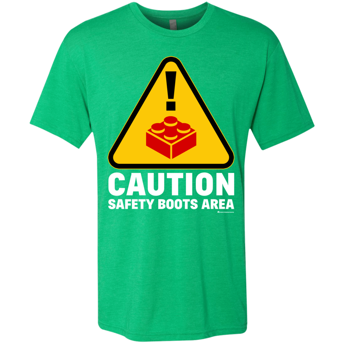 T-Shirts Envy / Small Watch Your Step Men's Triblend T-Shirt