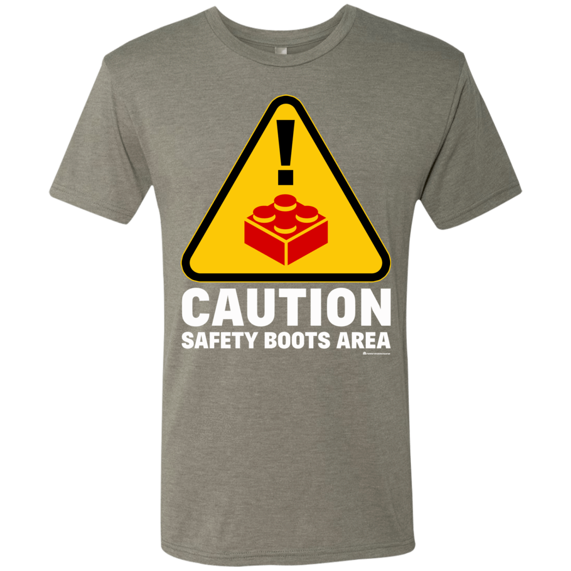 T-Shirts Venetian Grey / Small Watch Your Step Men's Triblend T-Shirt