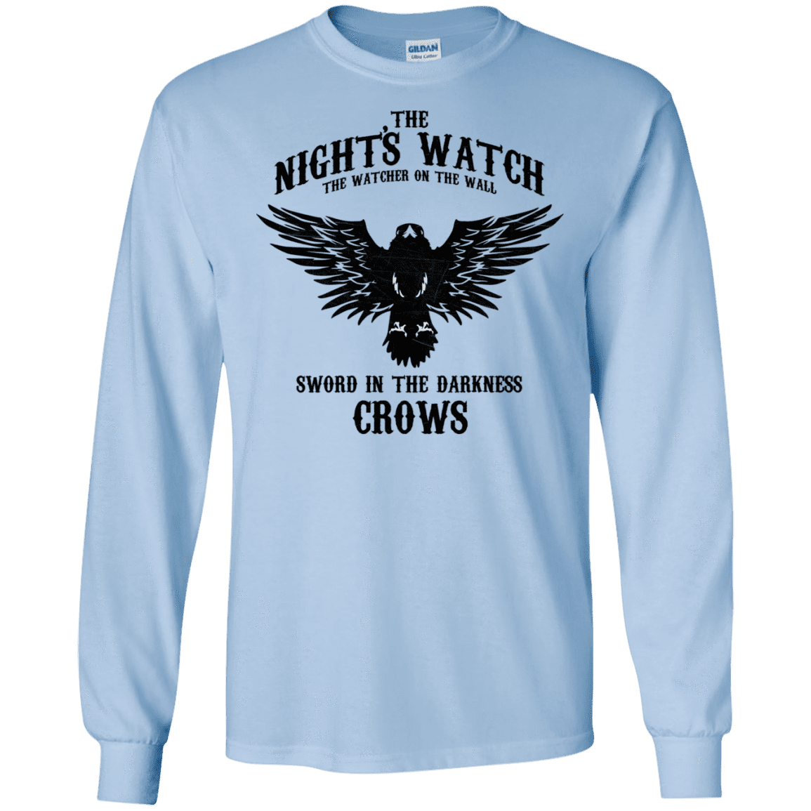 T-Shirts Light Blue / S Watcher on the Wall Men's Long Sleeve T-Shirt